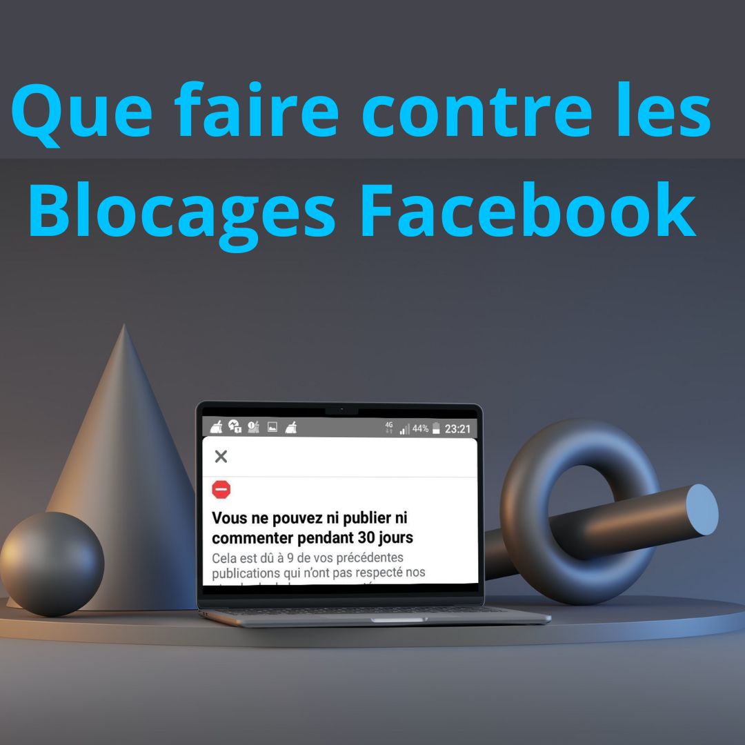 Blocage Facebook - Compte facebook restreint.